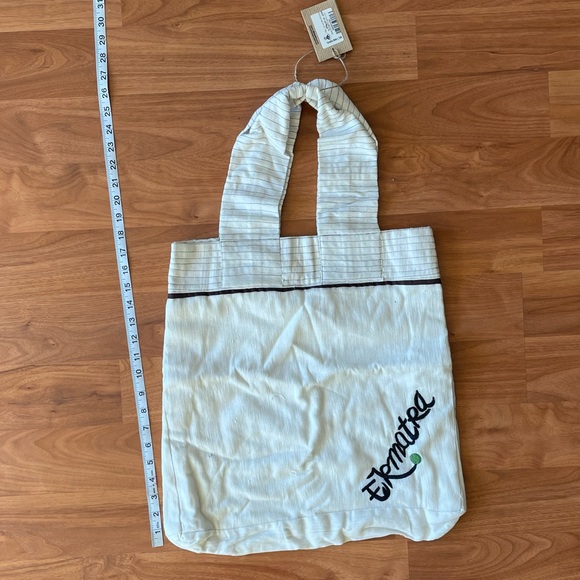 Handspun cotton tote bag - Picture 6 of 7